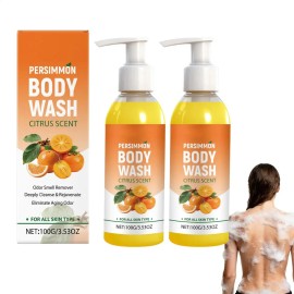 Gel De Ducha De Caqui Para Eliminar El Mal Olor Corporal