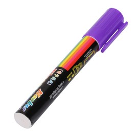 Plastic Bee Queen Marker Pen Water Based Paint Pen Marker Queen Bee Marking Kit Beekeeper Equipment 8 Colors (Purple)