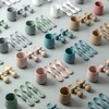 SAMiGO Silicone Baby Utensils - Self Feeding Spoons and Tiny