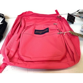 JanSport Girls Big Student 17.5" Zip Backpack Bag, Posh Pink, J80A47JKEX2