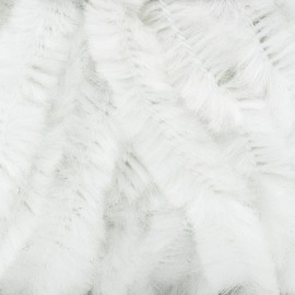 Lion Brand Yarn DIY Glow Chenille Yarn, Pearl