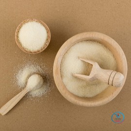 La Tiendita Essentials 300° Bloom Gelatin (2lb) beef unflavored gelatin powder, strongest gelatin in the market, premium