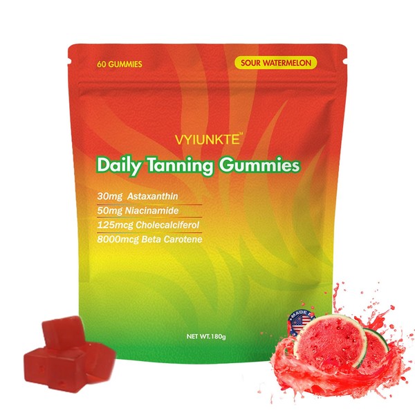 VYIUNKTE New Tanning Gummies for Women(Pack of 60)