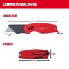 for Milwaukee Tool 48-22-1503 Fastback Folding Utility Knife Set