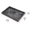 Marble Bathroom Vanity Tray, Natural Luxury Vanity Home Kitchen Bathroom