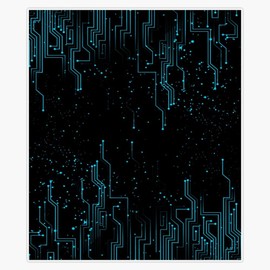 Leyland Designs Electronic Circuit Board Engineering Bumper Sticker Window Water Bottle Decal 5""