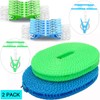 Laundry Rope, Travel, Laundry Drying Rope, Blue, 2 Pieces, Approx.