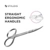 Tijeras profesionales para cutículas (Longitud de hoja 21 mm) STALEKS