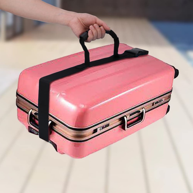Jiakalamo Adjustable Carrying Strap, Heavy Duty Luggage Tie Down Strap