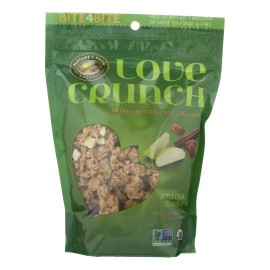 Nature's Path Organic Love Crunch Granola 11.5 oz Apple Crumble Case of 6 Boxes Breakfast Oatmeal with Dried Fruit Pattern