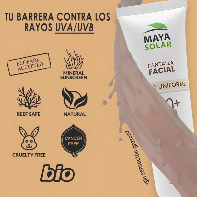 Protector Pantalla Solar Color Fps50 Alta Proteccion 50ml