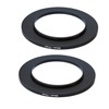 (2 Pcs) 55-77MM Step-Up Ring Adapter, 55mm to 77mm Step