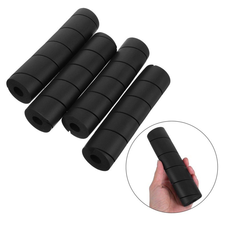 DOITOOL 4pcs Non-Slip Bed Frame Toe Protectors Flexible Nbr Furniture