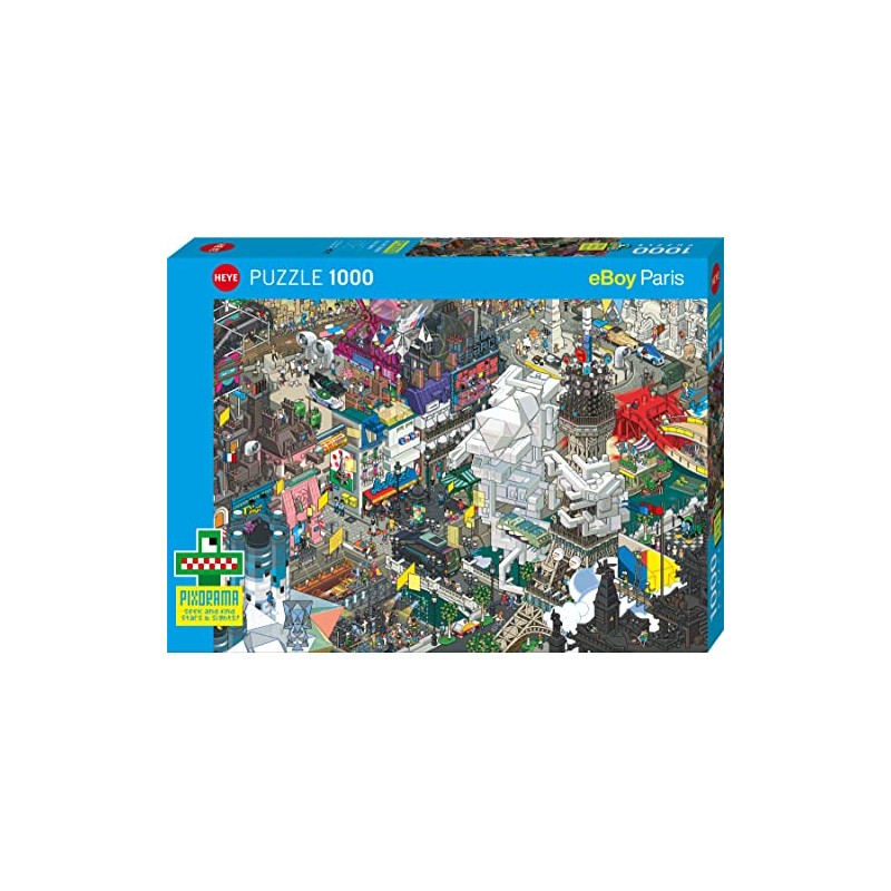 1000 Piece HEYE PUZZLE Hei Puzzle eBoy: Paris Quest 50x70cm