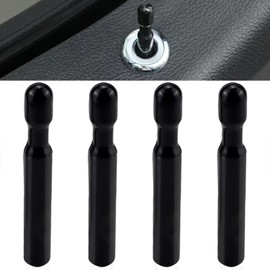EMYVSVO 4 PCS Car Door Lock Knobs Inner Door Lock Pull Pin Fits for F-150 Number FODZ-5421850-A Car Replacement Accessories for Most Cars