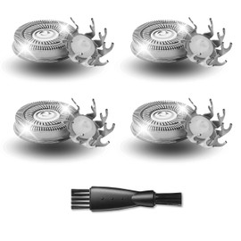 4 Pack Shaver Replacement Blades Compatible with Sku*l Shaver Pitbull Gold PRO & Silver - Pitbull Shaver Replacement Blade, Enhanced Pitbull Shaver Replacement Heads for Superior Shaving