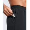 CRZ YOGA Pantalones Cortos Deportivos para Hombres con Forro Entrenamiento
