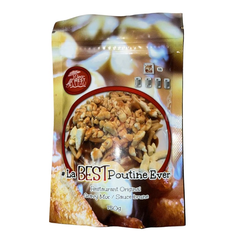 La BEST Poutine Ever – Dry Gravy Mix Powder –