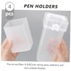 Operitacx Marker Organizer 4pcs Multi Function Desktop Pen Holder Set