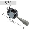 MangWany Steering Wheel Control Headlight Indicator Switch Stalk for R-enault