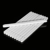 Tutoy 5 Pairs White Plastic Drawer Runners Cupboard Guide Rail