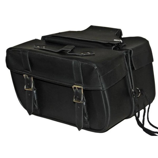 DL 15" W x 9" H WATERPROOF SADDLEBAGS HOLDS SHAPE