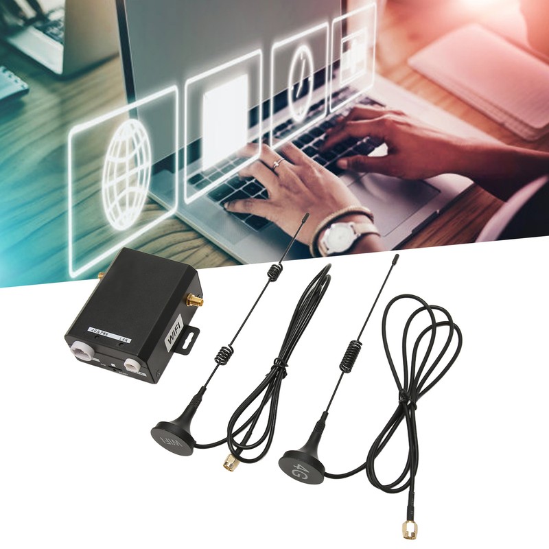 Industrial 4G LTE Router 150Mbps Nano SIM Card Slot Support