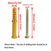 Rannb Floating Shelf Brackets 5" Length Heavy Duty Blind Shelf