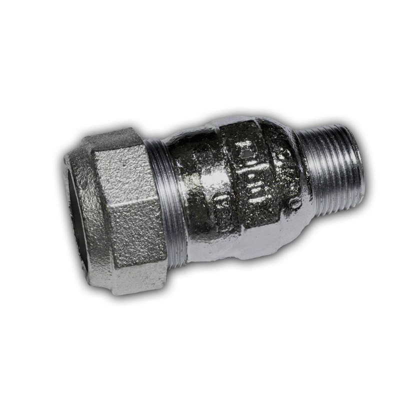 Gebo Armaturen Malleable Cast Iron Clamp Connector A, 1/2 Inch