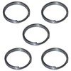 CLAN Titanium Alloy Ring Set, Lightweight, Strong, Rust Free Ring,