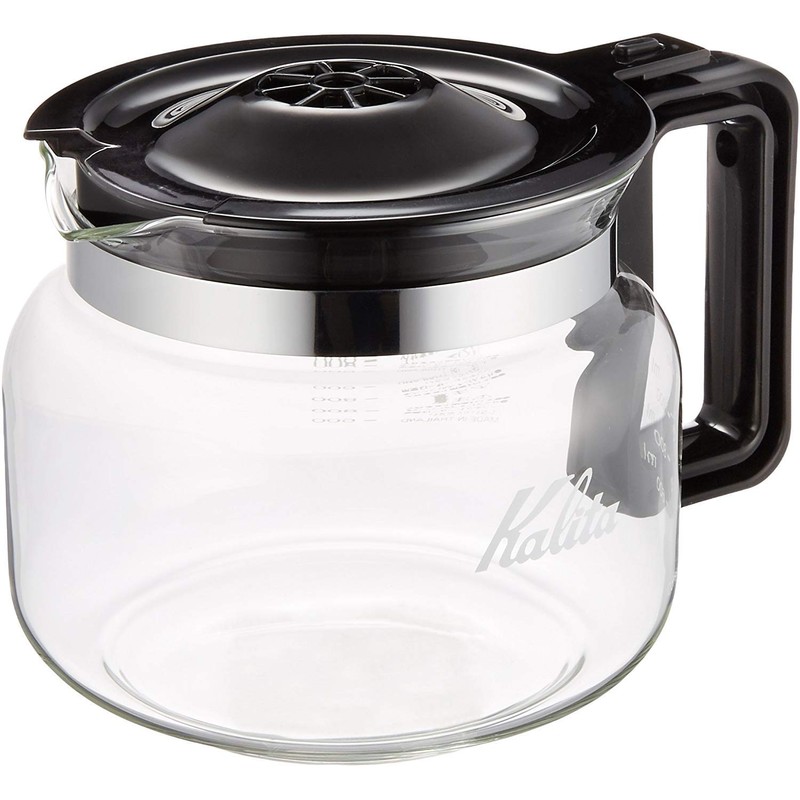 カリタ Kalita コーヒーデカンタ 耐熱ガラス 1.7L ブラック #32029