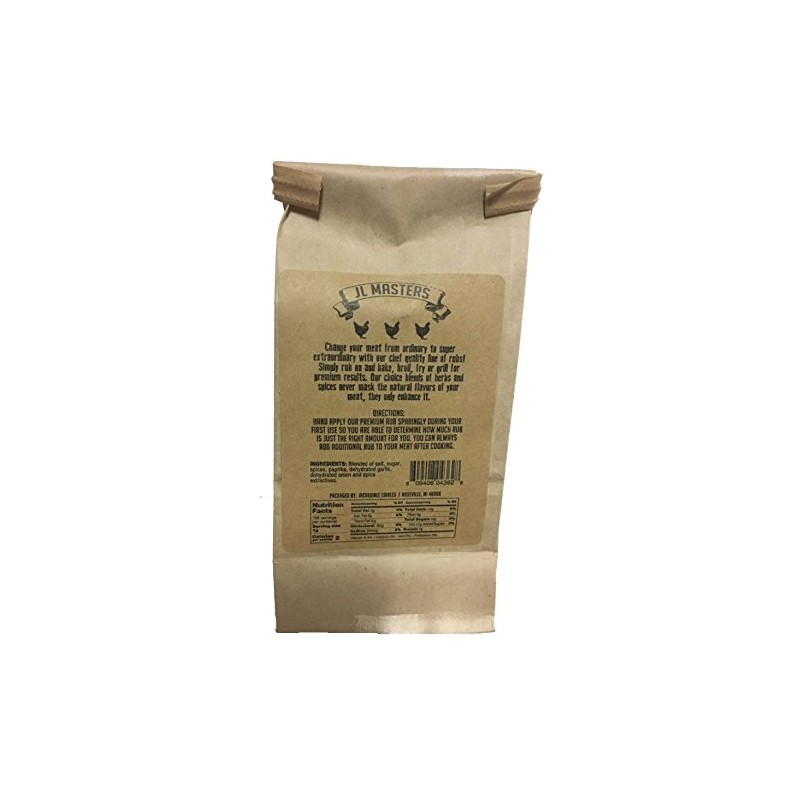 JL Masters All Natural Meat Rub - for Chicken &