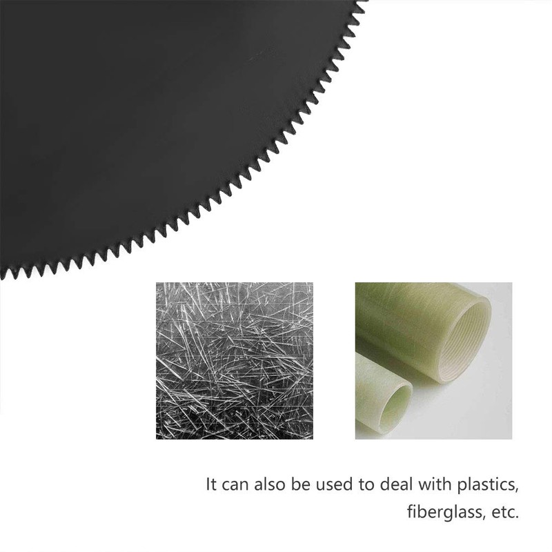 Saw Blades, 10Pcs 80mm High Carbon Steel Semi-Circular Saw Blade
