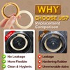 54mm Silicone Steam Ring and Espresso Backflush Cleaning Disc Set