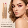 3 Color Rose Eyeshadow Stick (Sparkling rose color)
