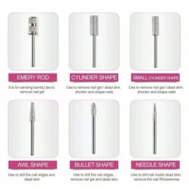 ggnails612 Electric DRILL NAIL File Acrylic 🦶Manicu