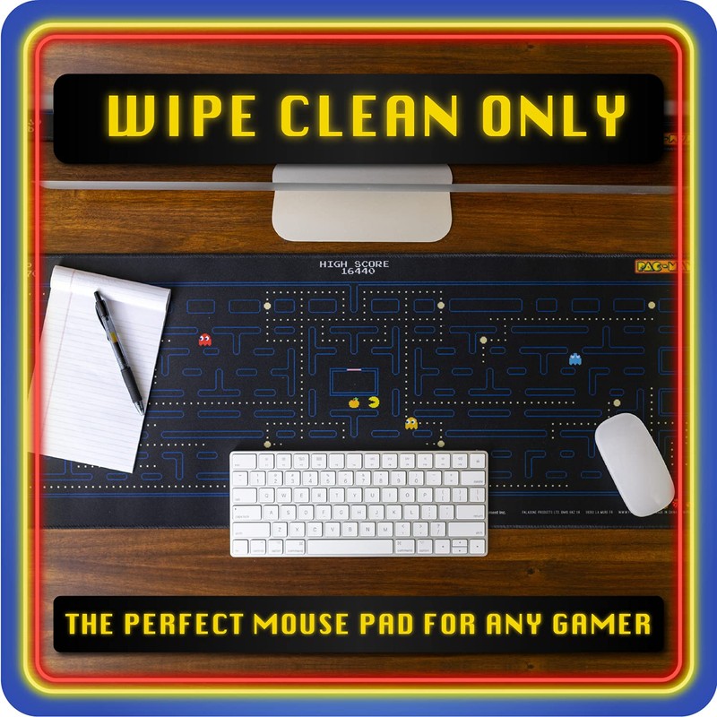Paladone - Tapete para mouse estilo retro de Pac-Man, grande,