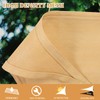 Cool Area Sun Shade Sail 10x10x10FT Triangle Shade Canopy Outdoor