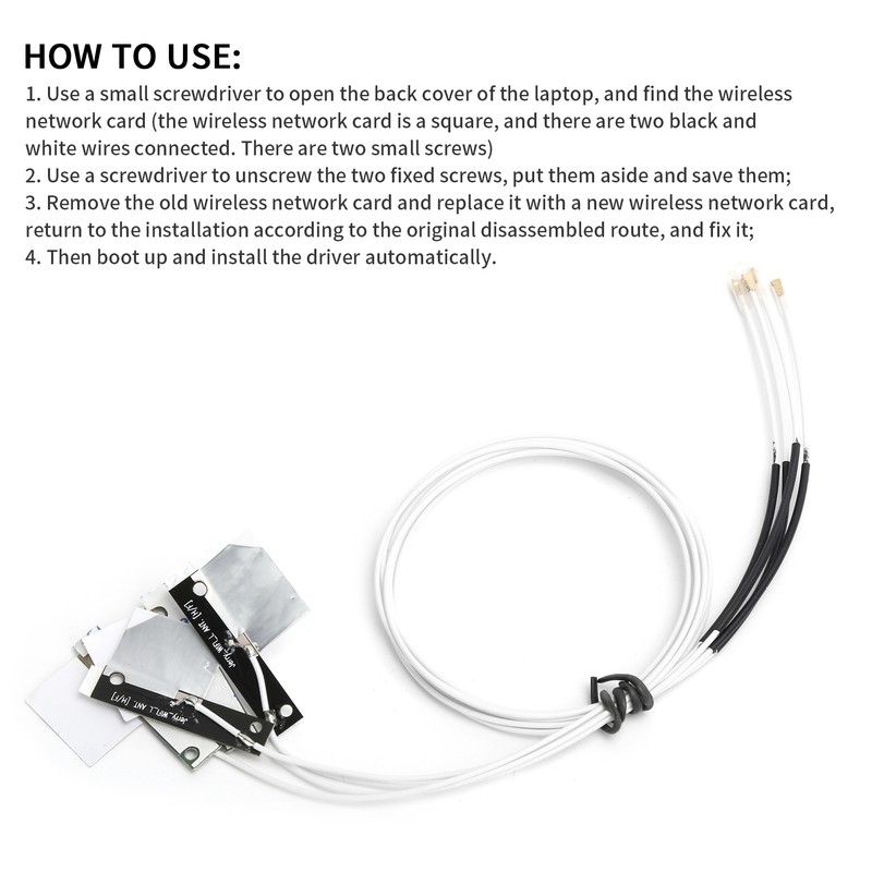 Wireless Network Card DualBand Wifi Adapter Bluetooth 4.0 M.2 NGFF