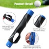 EBQOSK Golf Grip Trainer, Ergonomic Swing Trainers Aid with Black