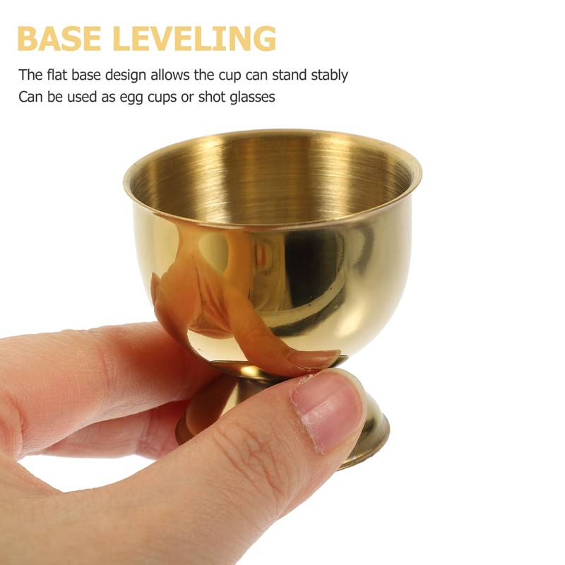 STOBAZA Set of 6 Egg Cups Creative Egg Holders for