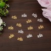 120pcs 2025 Year Charms, 0.51x0.32 Inch Mini 2025 Signet Charms