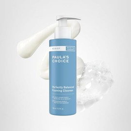 Paula's Choice RESIST Perfectly Balanced Foaming Facial Cleanser, Face Cleanser with Hyaluronic Acid & Aloe, Anti-Aging Face Wash, Large Pores & Oily 