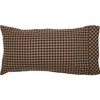 VHC Brands Primitive Bedding Cotton Check King Pillow Case Set