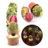 Haofy Flores de Cactus, Mini Plantas Suculentas Artificiales, Encantadora Casa