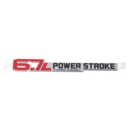 Ford NEW OEM FORD Door Emblem 6.7L POWER STROKE TURBO DIESEL PC3Z-9942528-C