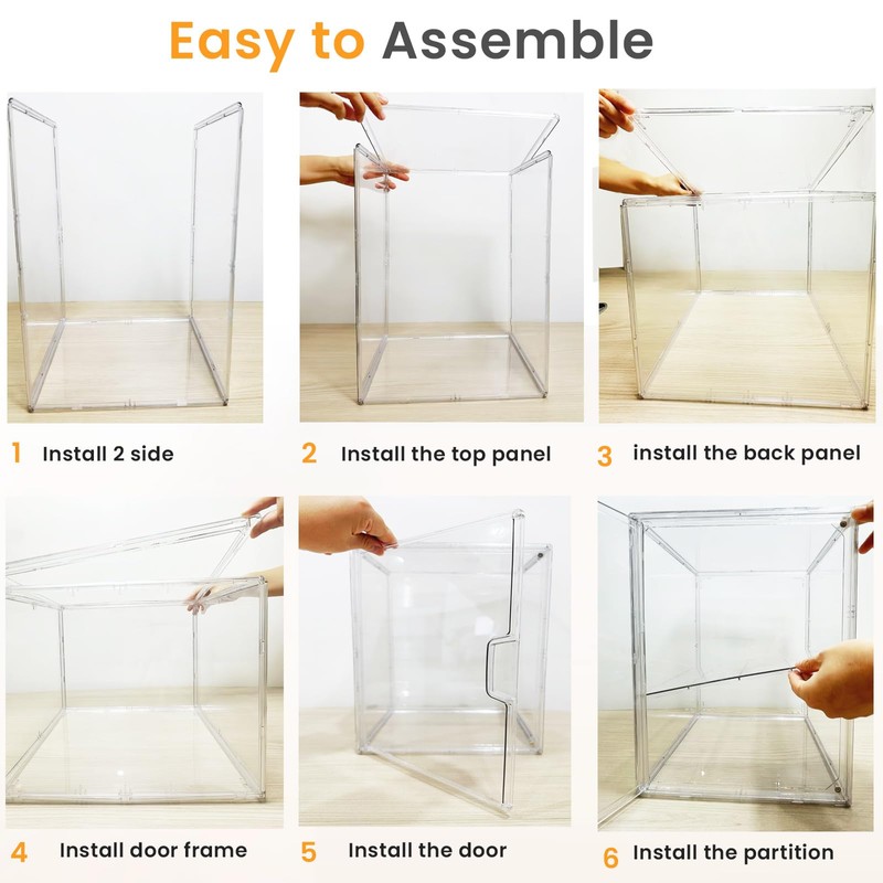 Bread Box,Large Bread Box for Kitchen Countertop - 4 Layers