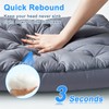 YOUR MOON Extra Soft Support Pillows Queen Size Set of