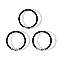 Lotatheta 18 pcs Bike Washer Bottom Bracket Crank Washer Gasket Spacer Bicycle Flywheel Hub Dia 24 29 30mm Thk 0.1 0.2 0.3 1 2 3mm