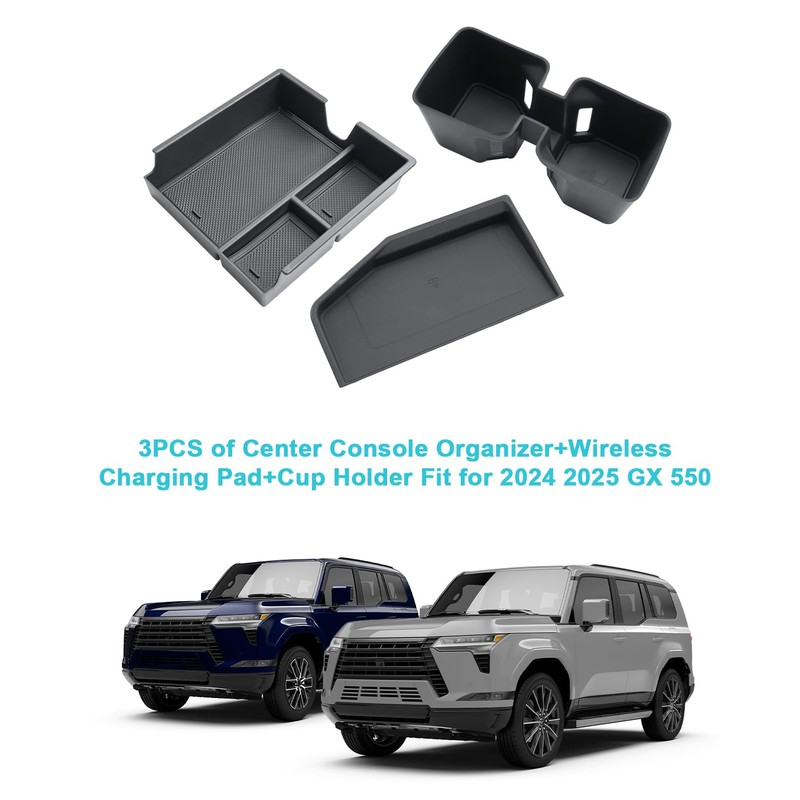 CDEFG 3PCS Compatible with 2024 2025 Lexus GX 550 Center